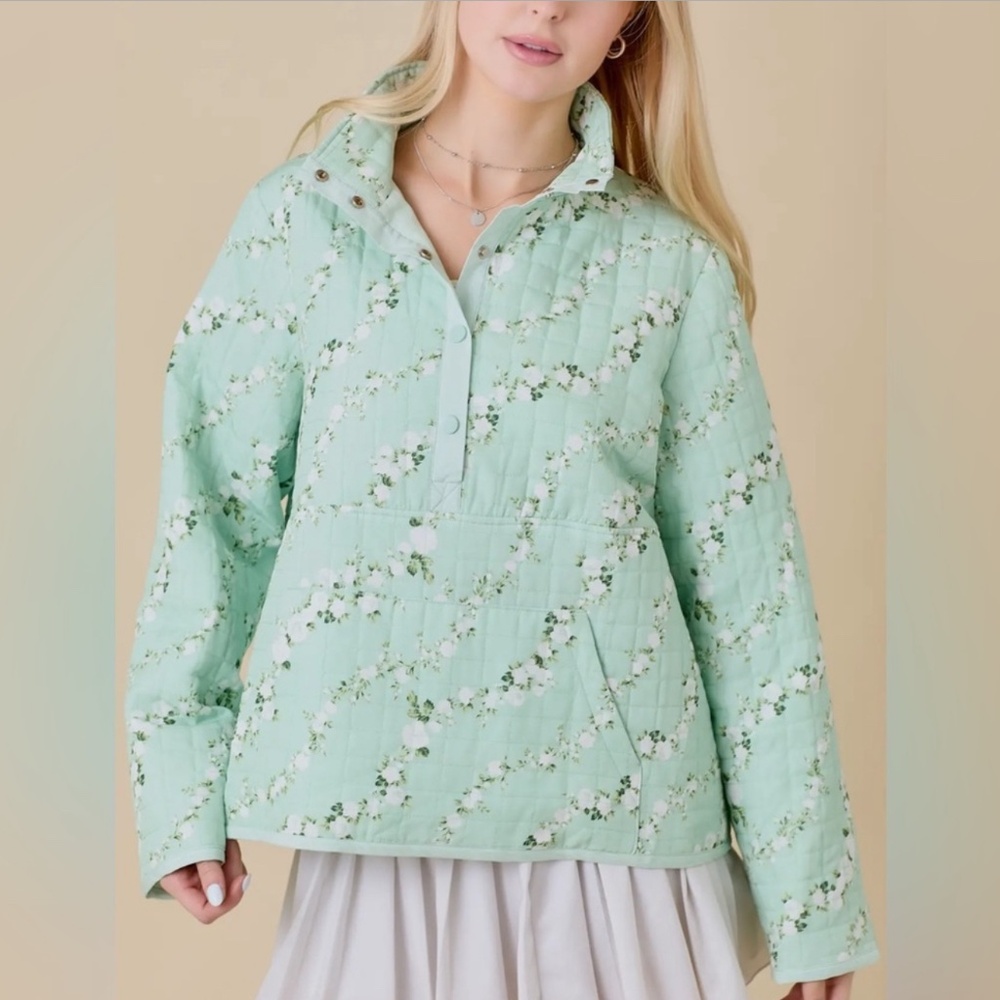 942. The Lillian Sage Floral Jacket